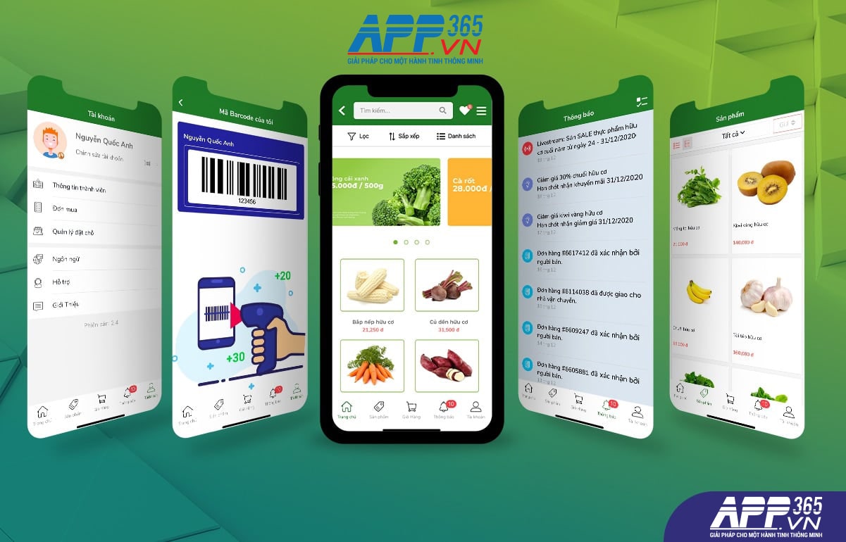 APP365 - Thiết kế App tại Đà Nẵng