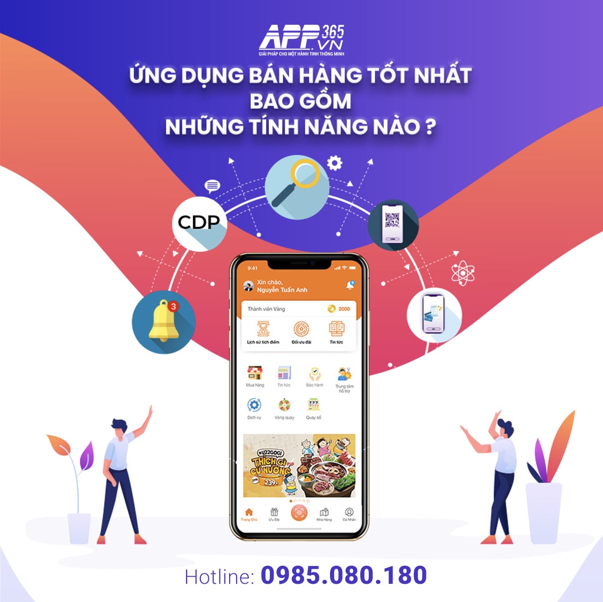 APP365 viết app bán hàng Giải pháp hoàn hảo cho doanh nghiệp của bạn