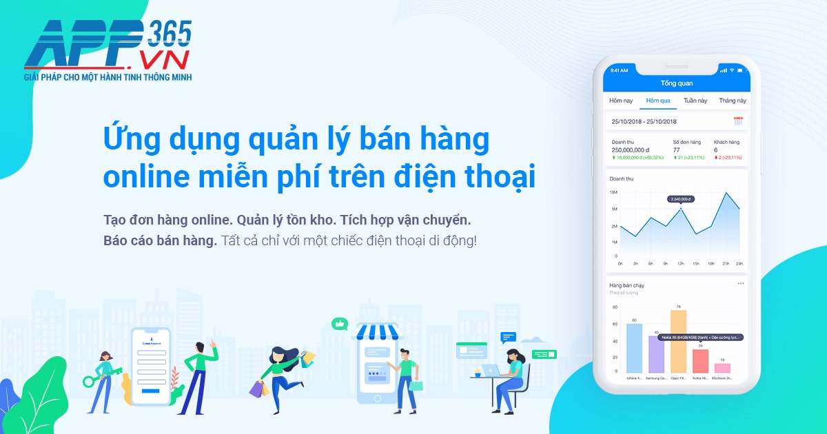 APP365 - Viết App bán hàng tại Hải Phòng