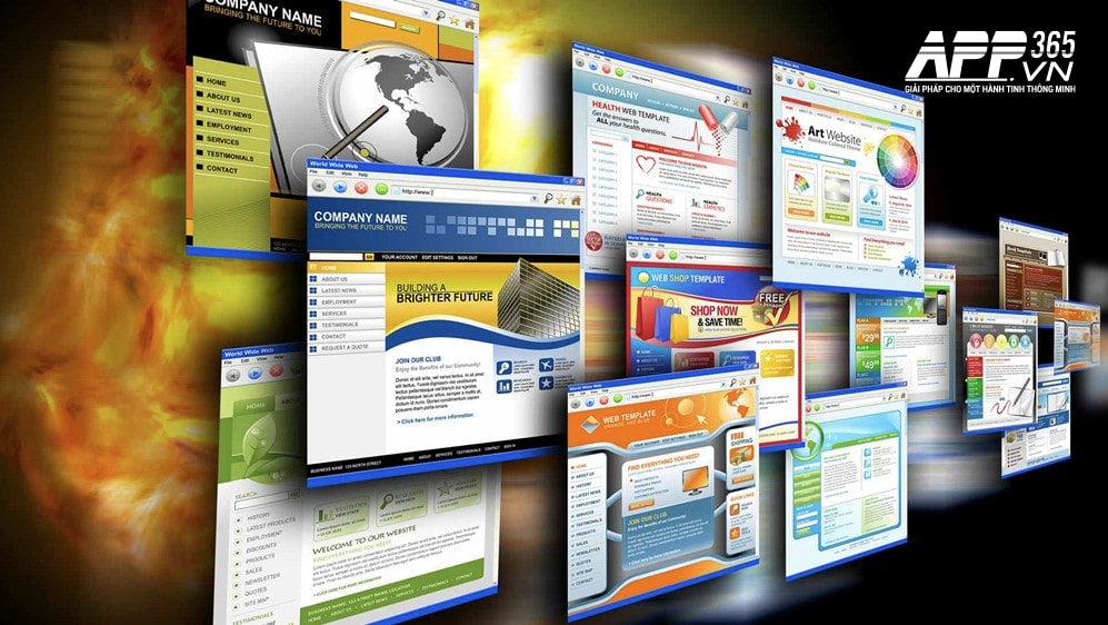 Thiết kế Website doanh nghiệp - APP365