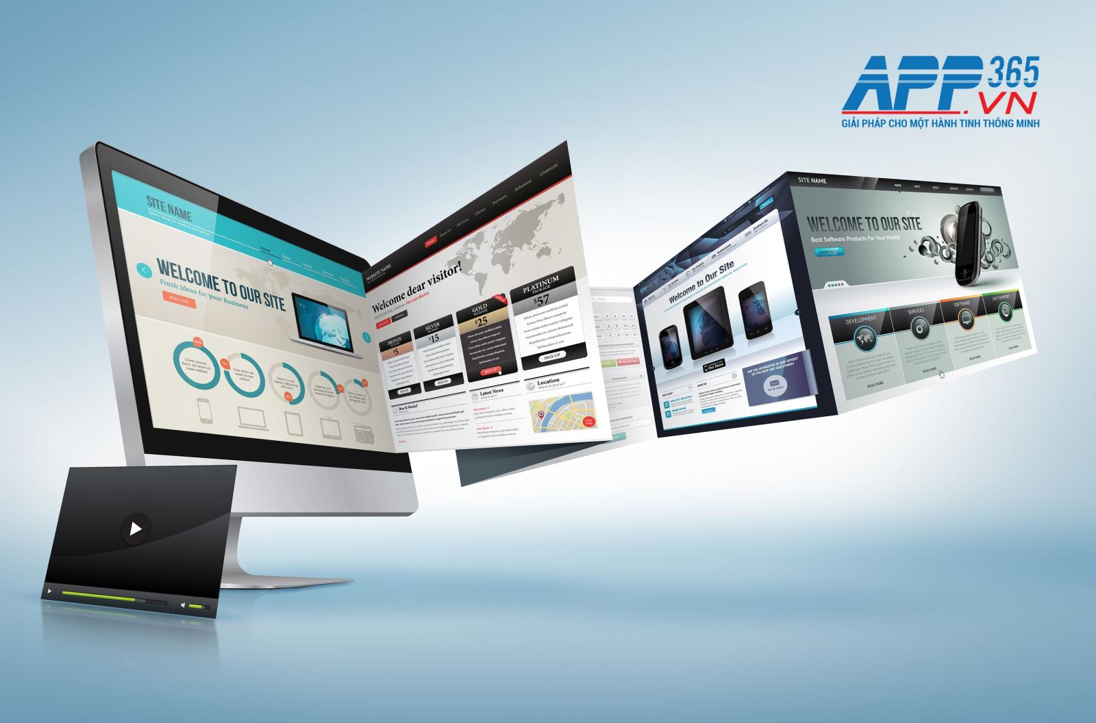 Thiết kế Website doanh nghiệp - APP365